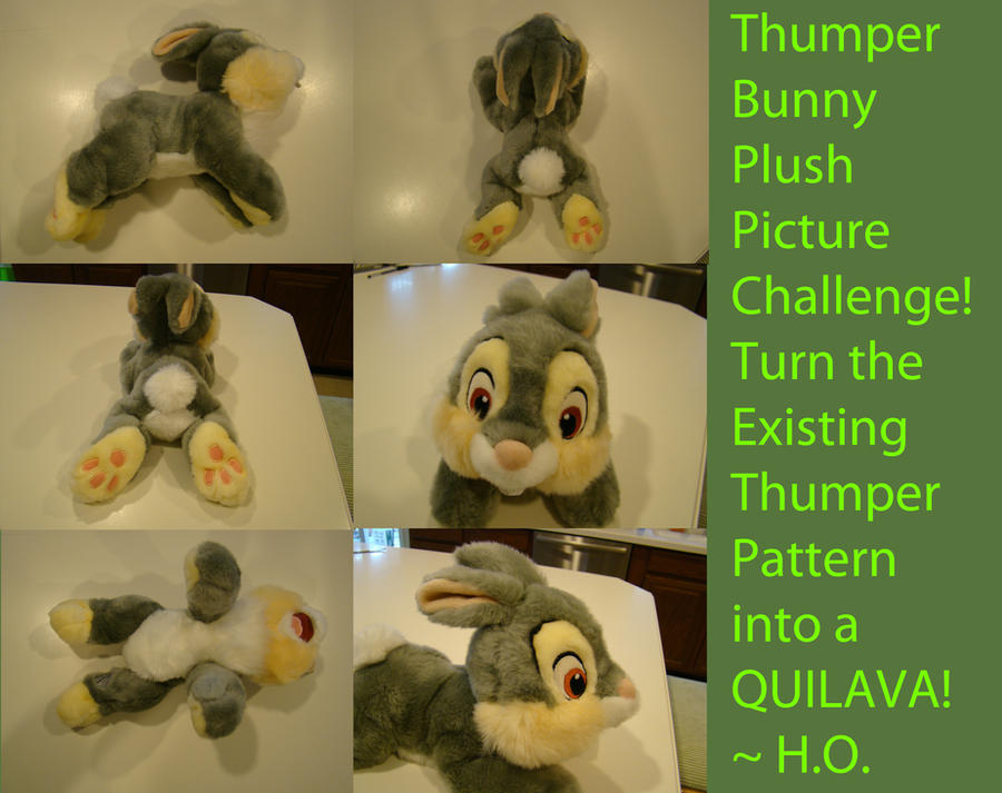 Deviantart Thumper Rabbit Thumper Bunny Pattern Challenge by HummingbirdObsessed on DeviantArt