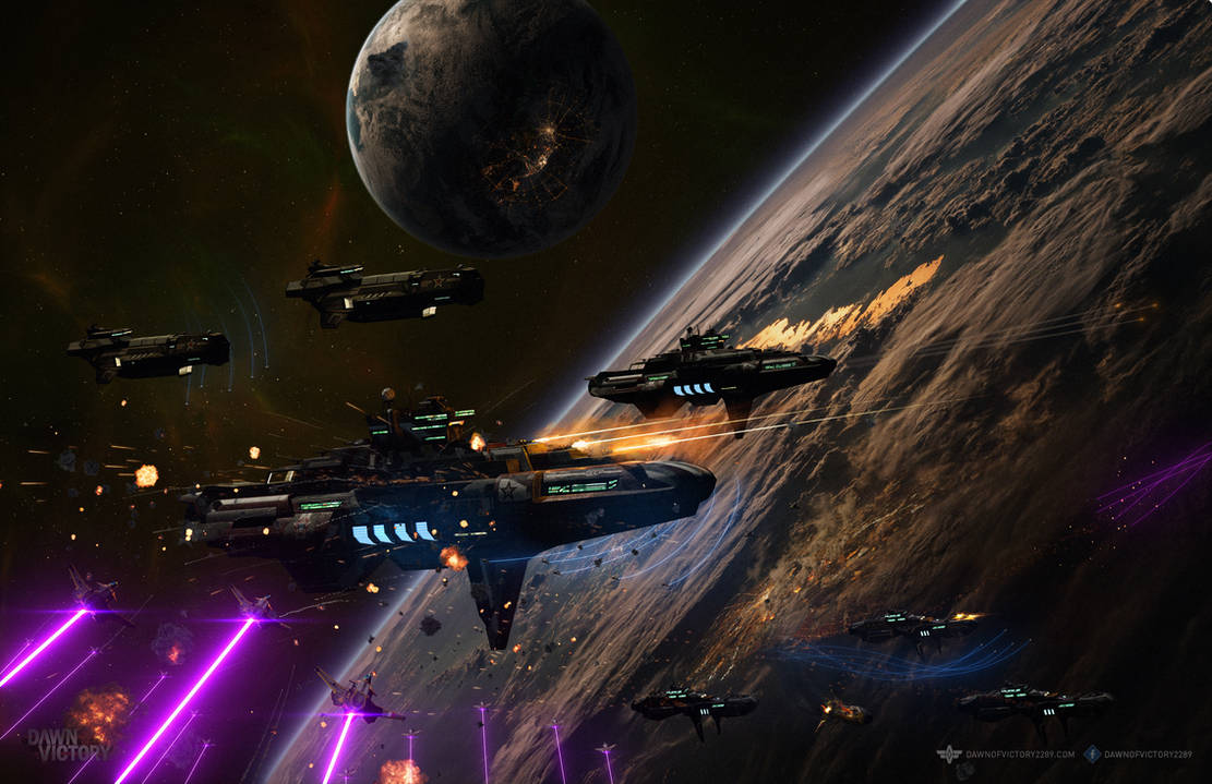 The Red Fleet Over Vega by DawnofVictory2289 on DeviantArt