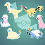 Mareep evolution line gender difference