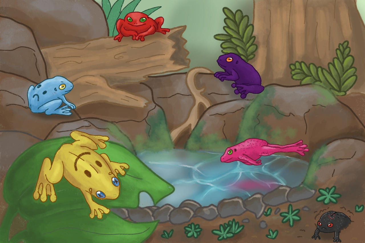 Turtle Frog Deviantart Art Trade - Frogs by Teepy-teep on DeviantArt