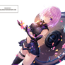 Mashu Kyrielight (Shielder) Render - Fate