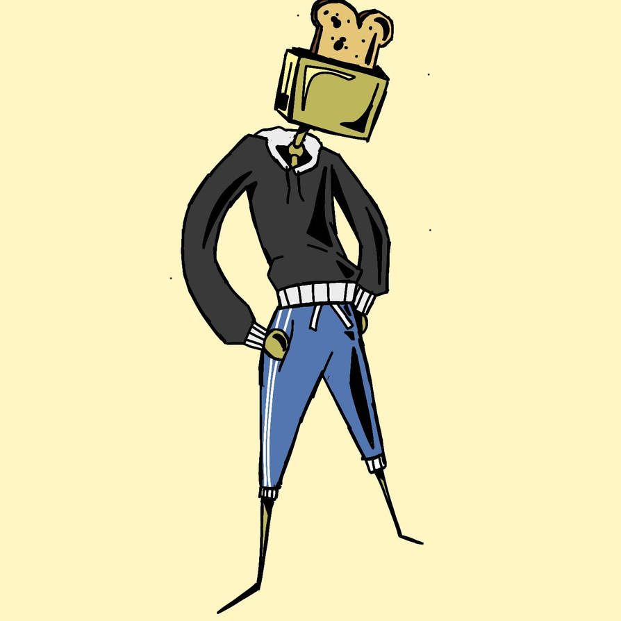 Toaster man by elGalloart on DeviantArt