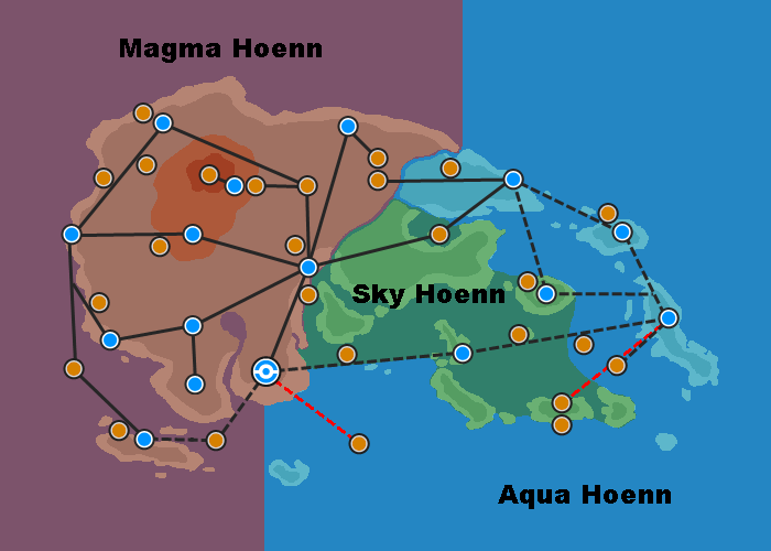 Hoenn Regional Map w/ Zones by PlatinumAltaria on DeviantArt