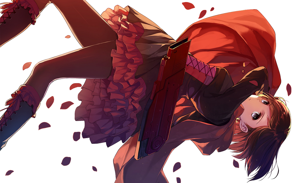Ruby Characters RWBY Ruby Rose render by LCkiWi on DeviantArt