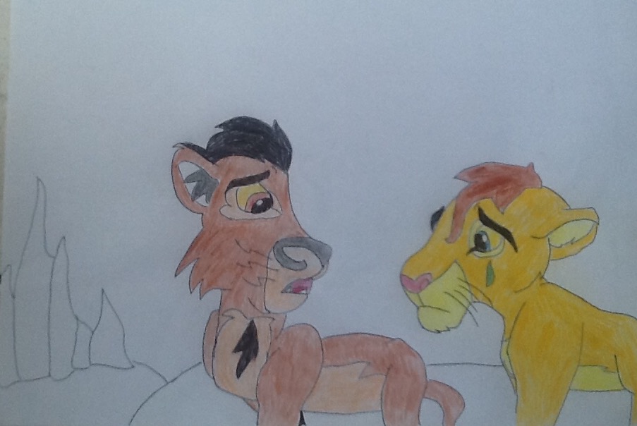 ( Old The Lion King drawing ) Kopa, you have to...