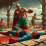 Superman Knocked Out 039