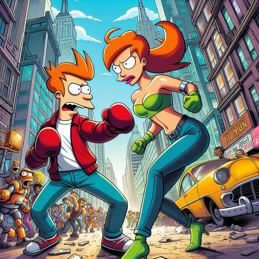 Deviantart Fry Boxing Fry 114 by SuperFights on DeviantArt