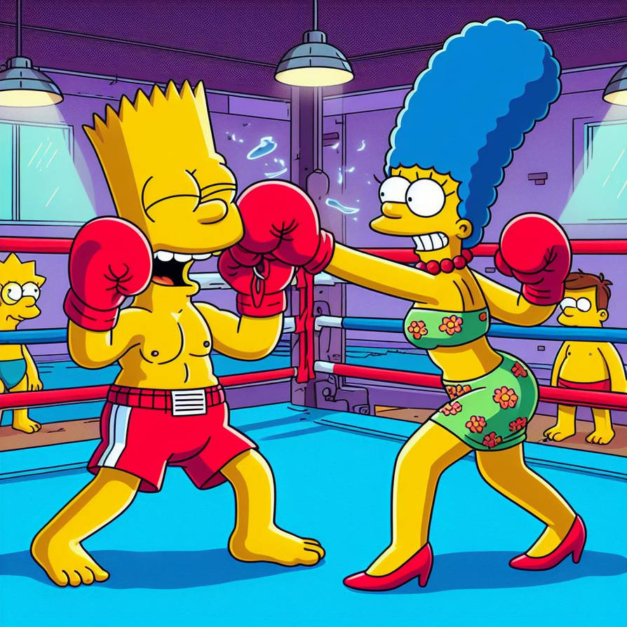 Simpsons Rivalry Simpson Guys 116 by SuperFights on DeviantArt
