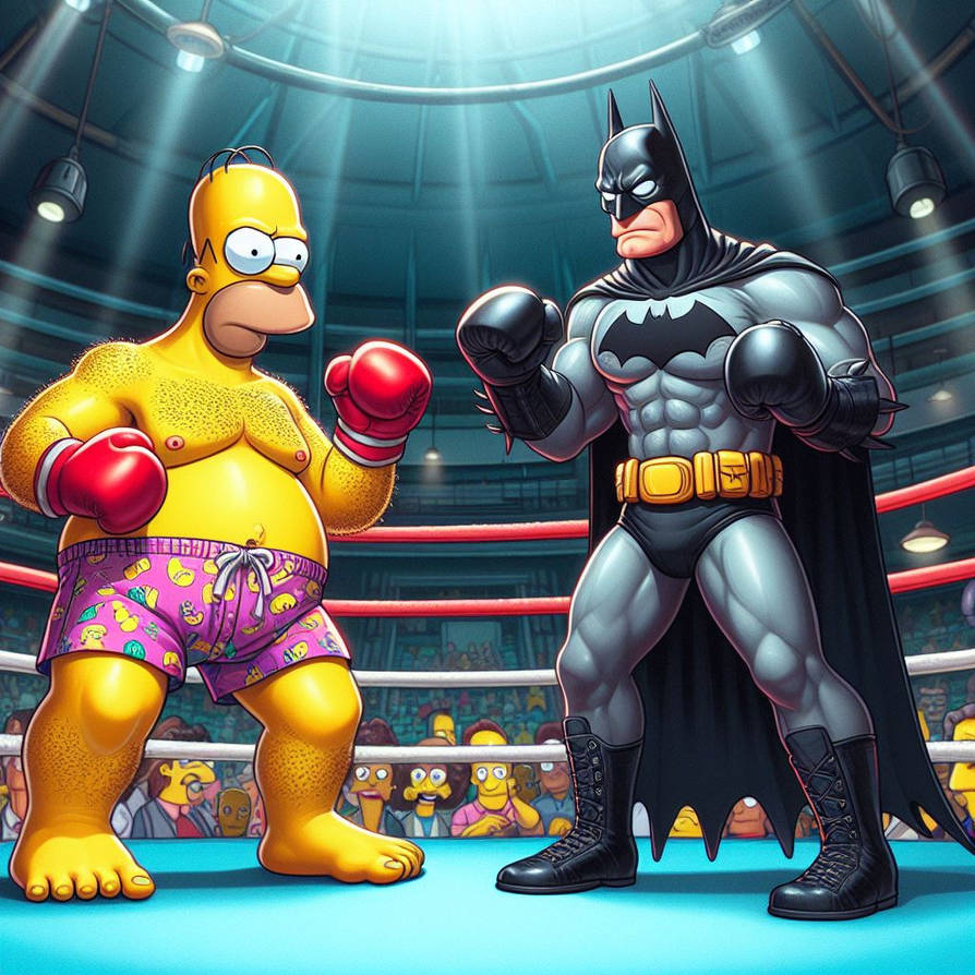 Simpsons Rivalry Simpson Heroes 144 by SuperFights on DeviantArt