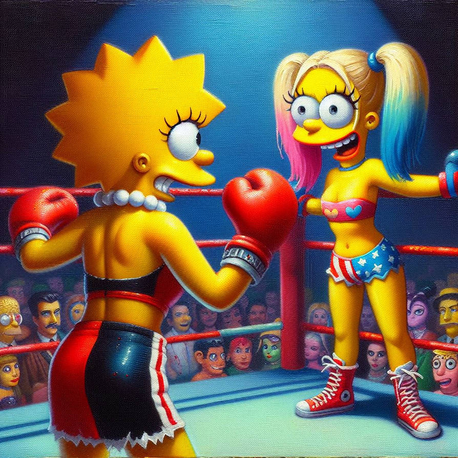 Simpsons Rivalry Simpson Heroes 160 by SuperFights on DeviantArt