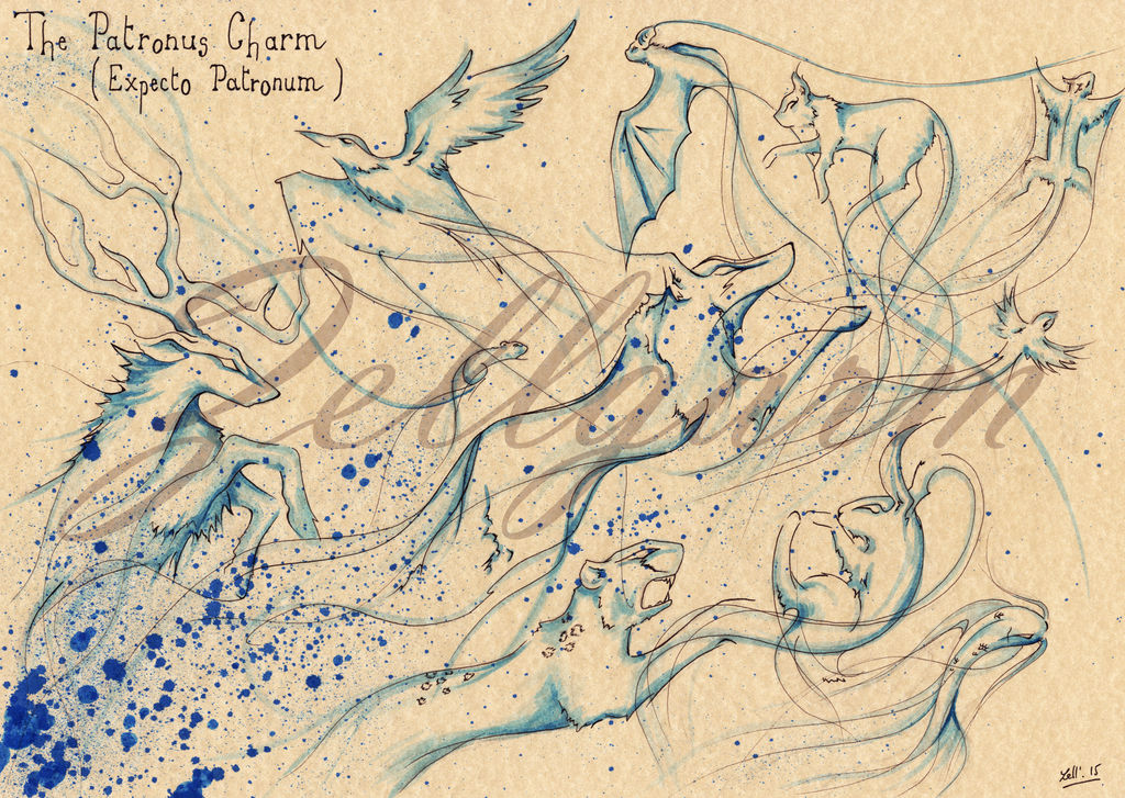 Patronus Charm - Harry Potter by Zellgarm on DeviantArt