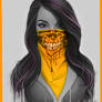 Masked Girl - Orange