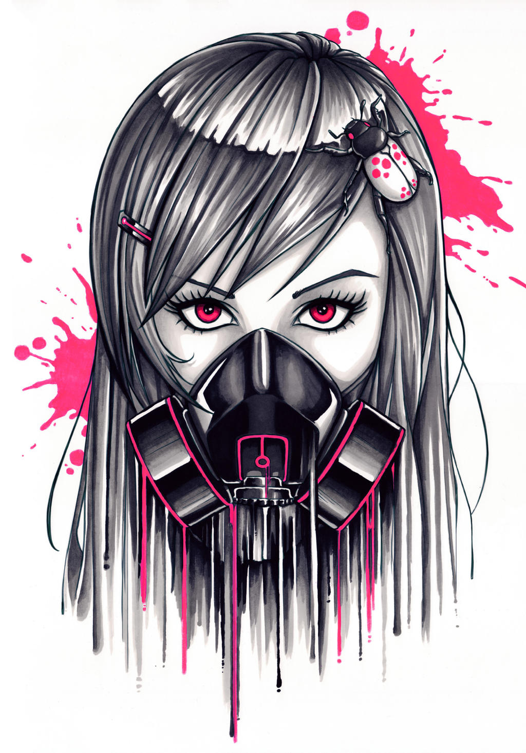 Gas Mask Girl