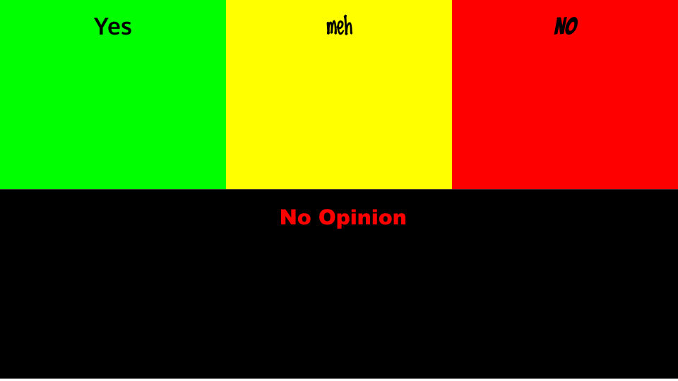 My Yes Meh And No List Free To Use By Dylanfanmade2000 On Deviantart My Yes Meh And No List Free To Use By Dylanfanmade2000 On Deviantart