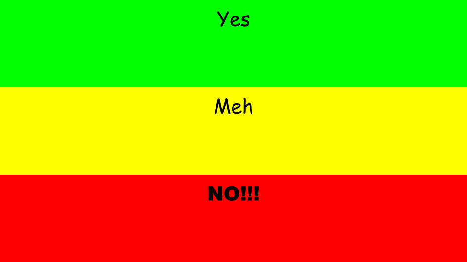 My Yes Meh No Things List Free To Use By Dylanfanmade2000 On Deviantart My Yes Meh No Things List Free To Use By Dylanfanmade2000 On Deviantart