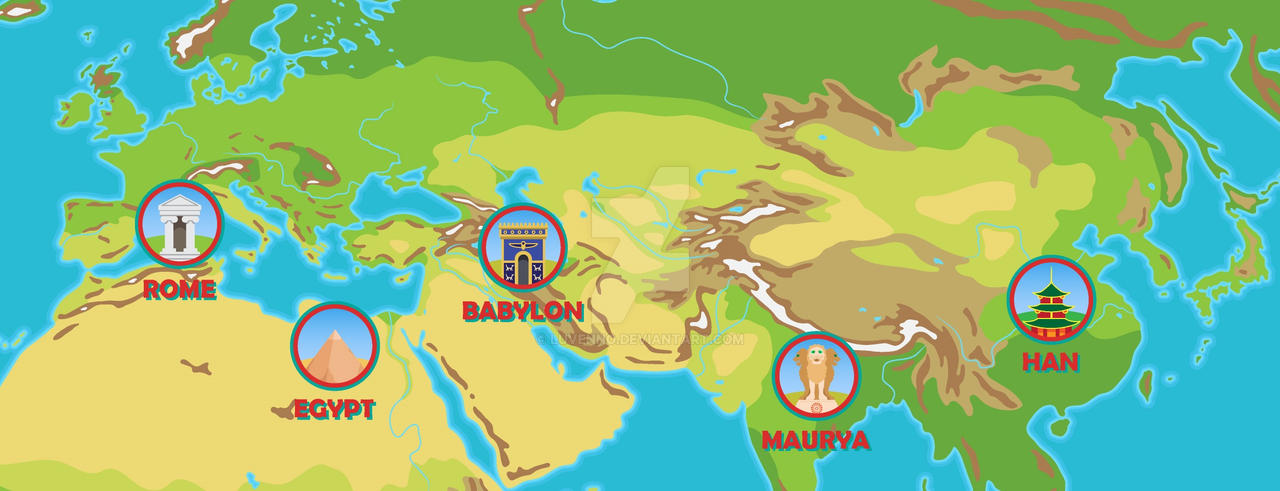 infographic of the first civilizations by Luvenno on DeviantArt