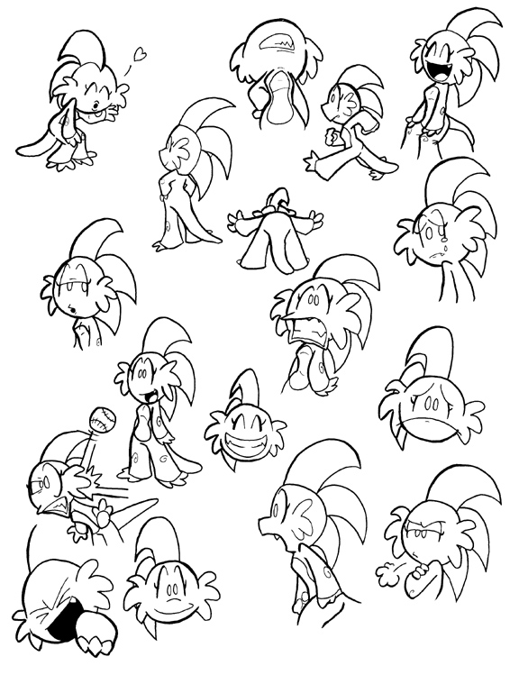 Shelly Model Sheet 2 by Pembroke on DeviantArt