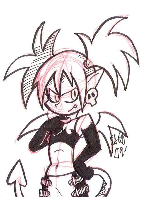 Etna Sketch Card