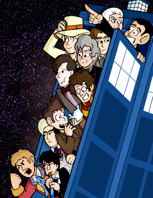 Doctor Who Print Finished