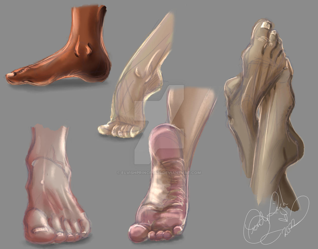 Foot Reference Image Back View Foot Reference Practive 11272022 by Elvishprincess25 on DeviantArt
