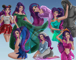 DIsney OC Challenge 20250107 FEMALES