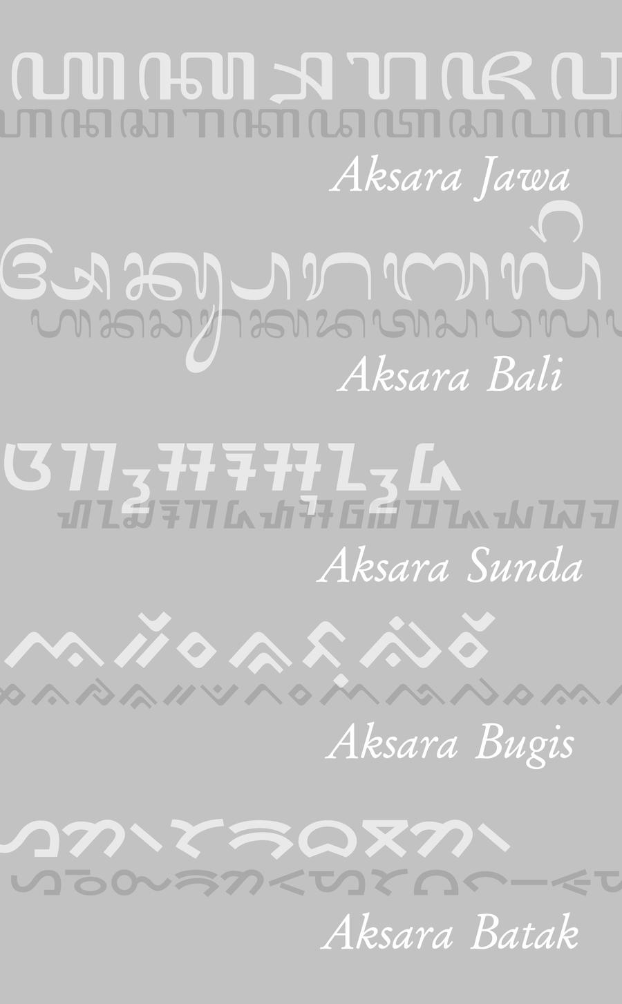 Fonts for Indonesian Scripts by Alteaven on DeviantArt