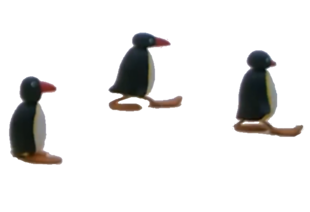 Pin Gg Pingu, Pingo and Pingg running away vector 2 by MIGUELKINEMASTER on ...