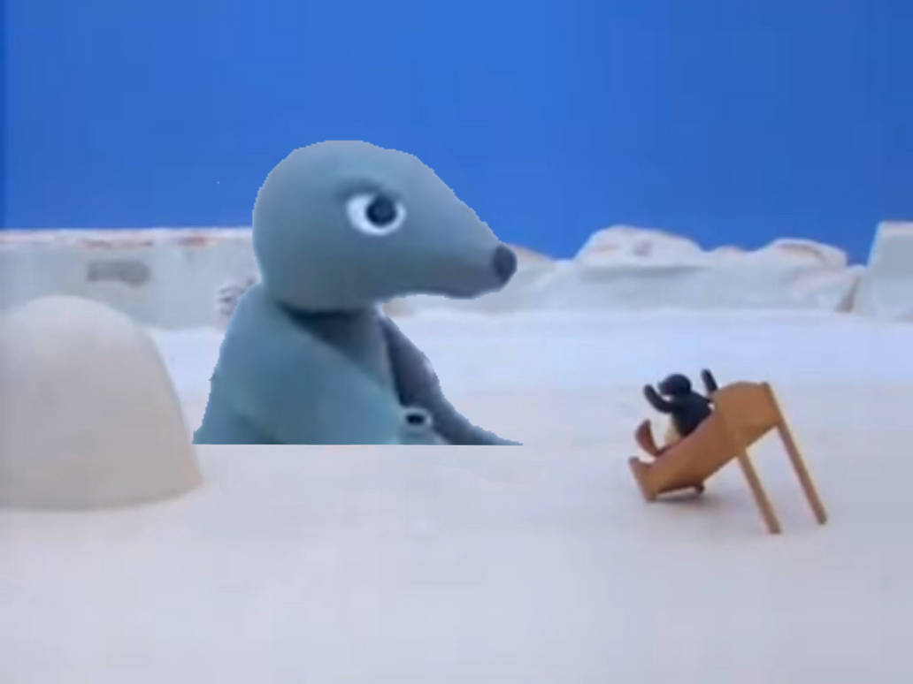 Pingu was scared by Robby by MIGUELKINEMASTER on DeviantArt