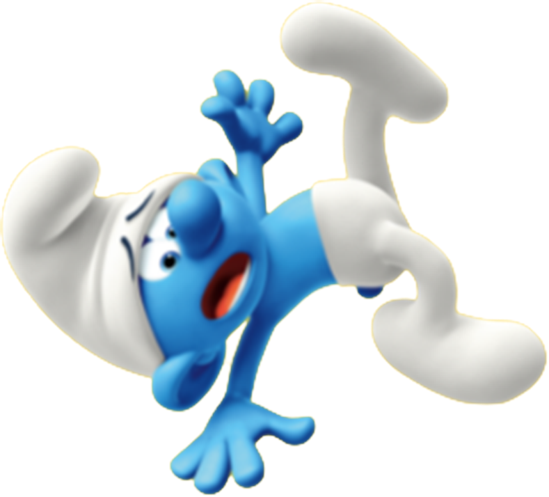 Clumsy Exploit Clumsy Smurf png by MIGUELKINEMASTER on DeviantArt