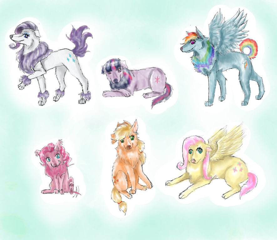 Mlp Caninia My little pony dogs by Talitah on DeviantArt