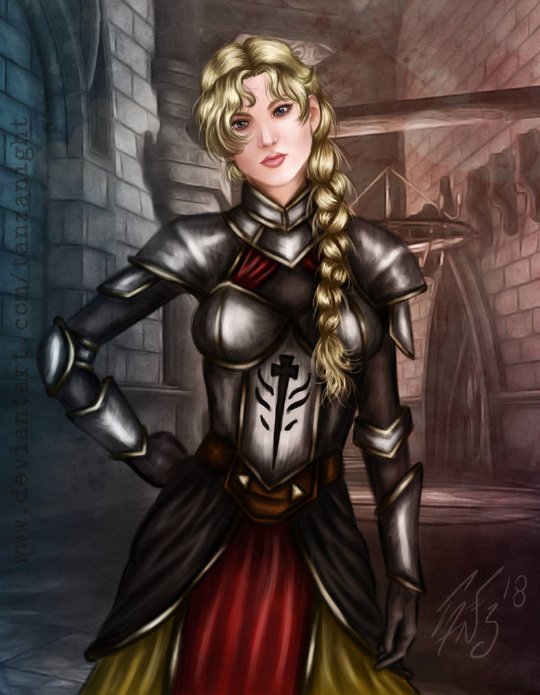 Dragon Age Templar OC: Cressia Lechner. by Tanzanight on DeviantArt
