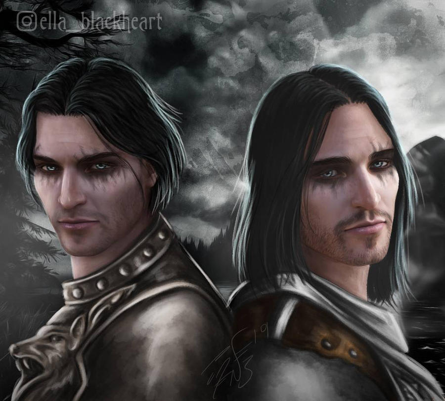 Skyrim Vilkas And Farkas By Tanzanight On DeviantArt skyrim-vilkas-and-farkas-by-tanzanight-on-deviantart