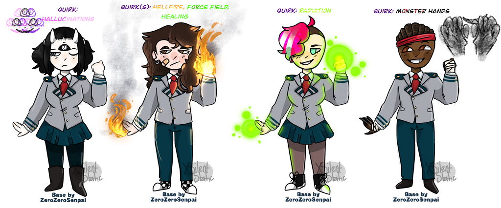 BNHA School Uniform Base P2U by ZeroZeroSenpai on DeviantArt