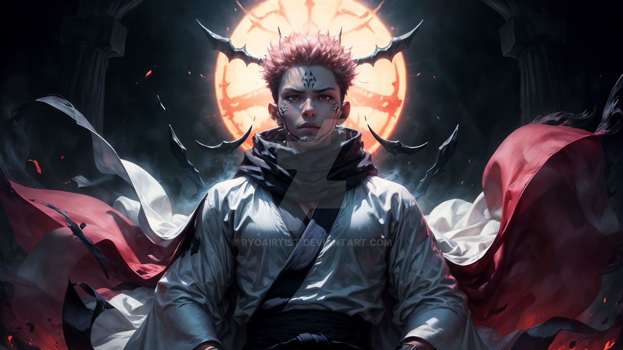 Ryomen Sukuna Jujutsu Kaisen Anime By RyoAIrtist On DeviantArt ryomen-sukuna-jujutsu-kaisen-anime-by-ryoairtist-on-deviantart