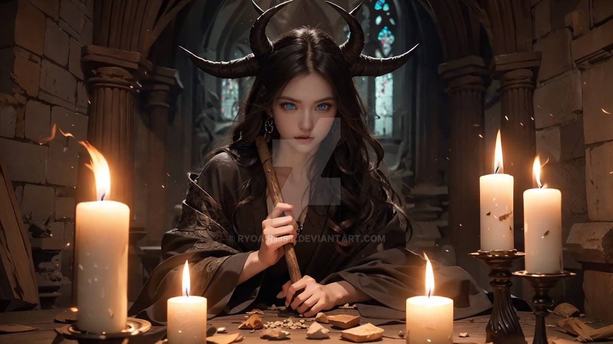 Halloween Demon Ritual by RyoAIrtist on DeviantArt