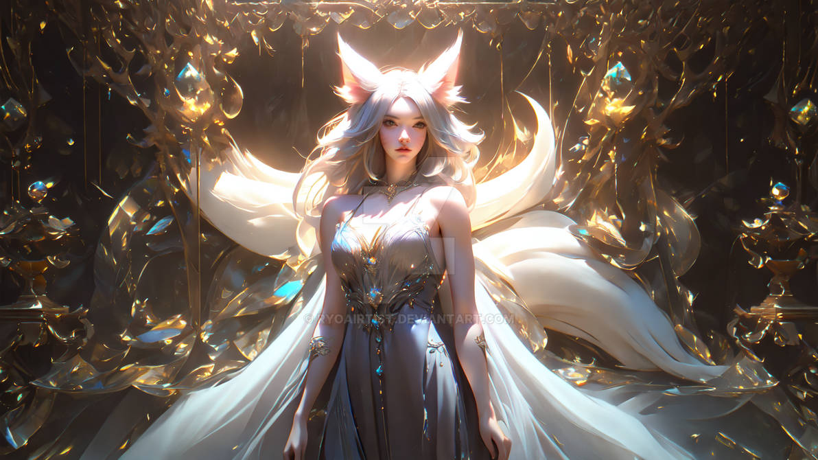 Mythmaker Ahri Ahri Magical League by RyoAIrtist on DeviantArt