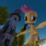 Giant Scootaloo's Flight Training