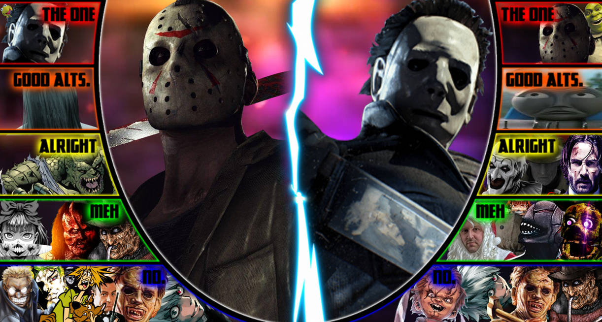 Jason vs Michael death battle matchup tier list by Tsuyu1 on DeviantArt