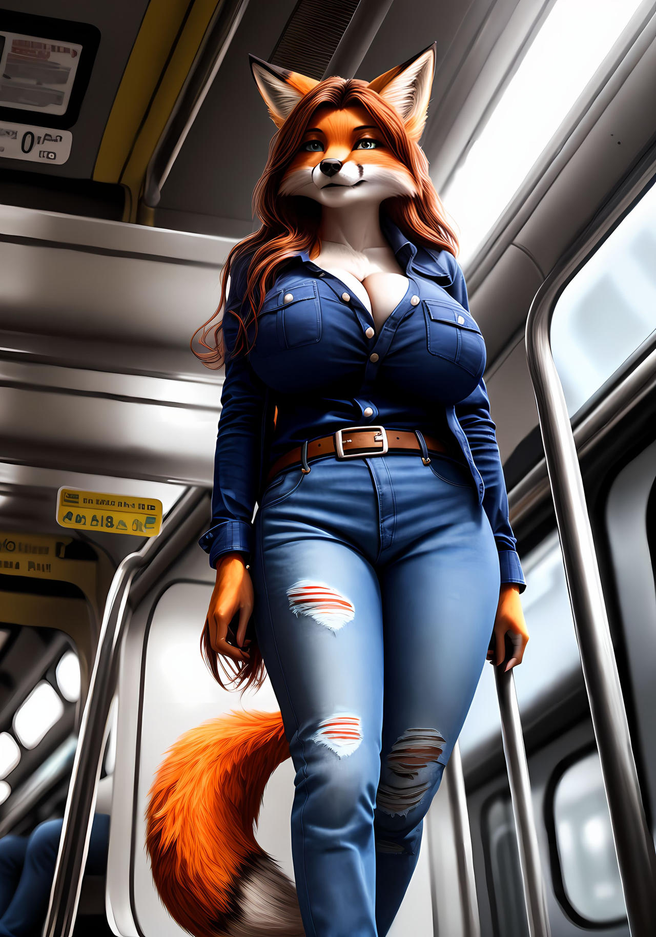 Deviantart Fox Engine Fox - Train 2 by cookiejoe15 on DeviantArt