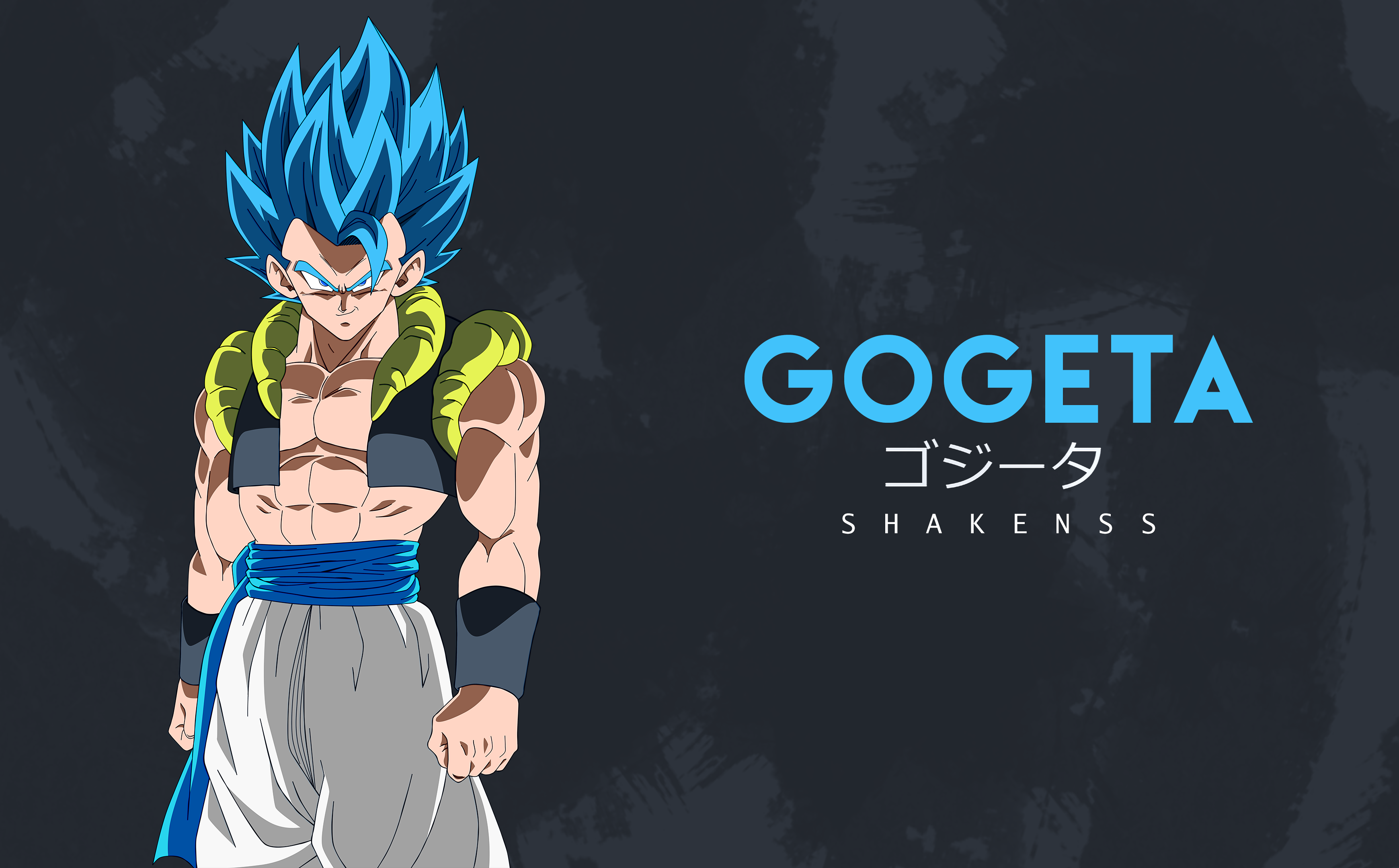 Gogeta Blue Wallpaper by adb3388 on DeviantArt