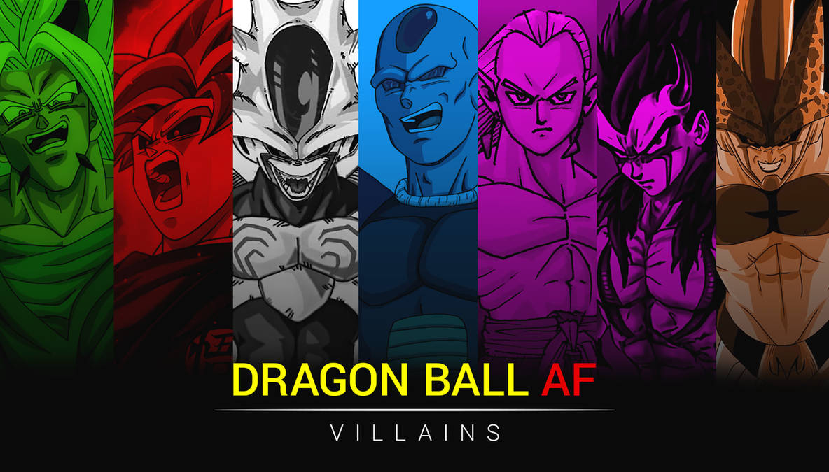 Dragon Ball Z Villains- Saiyajins by MadMaxDuarte1 on DeviantArt
