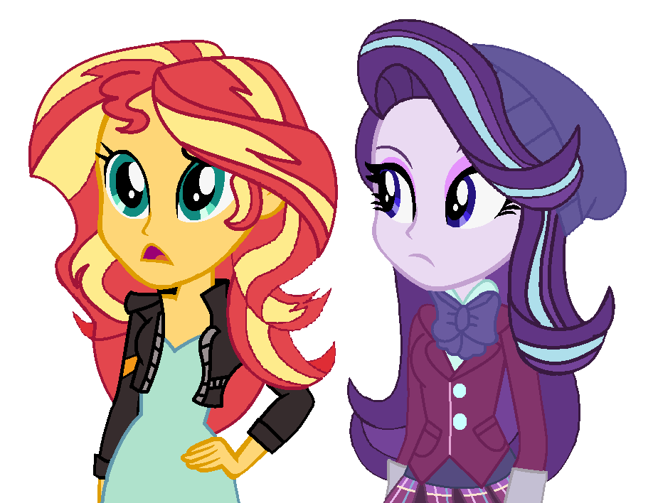 My Little Pony: Equestria Girls Sunset Shimmer, starlight, purple