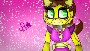 Glamrock Laura The Yellow Cat