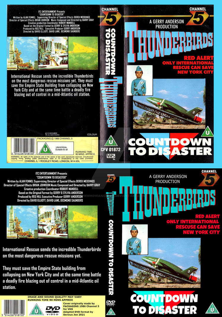 Countdown To Disaster Thunderbird's Countdown To Disaster VHS - DVD by Thewhovianspider on ...