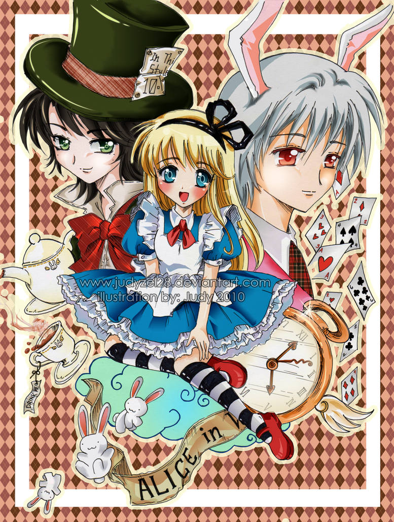 Alice In Wonderland By Judyzel28 On Deviantart Alice In Wonderland By Judyzel28 On Deviantart