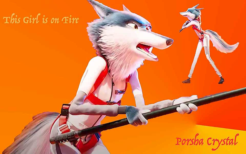 Sing 2 This Girl Is On Fire Sing 2 Porsha This Girl is on Fire by Siluntwolf on DeviantArt