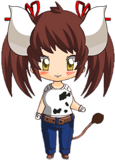 Sukimi the cow-girl (chibi)