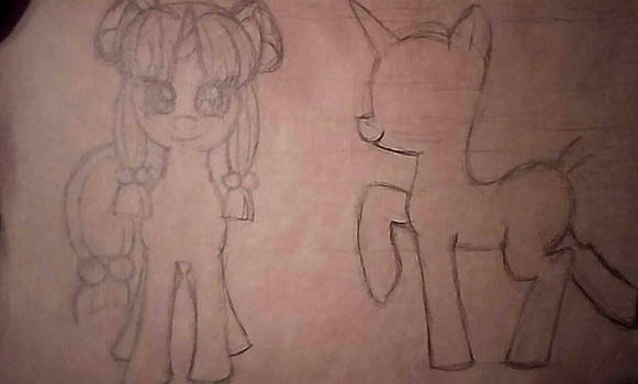 Pony character sketch