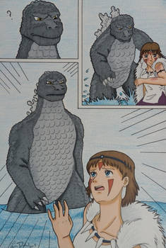 Godzilla x San Comic pg 2