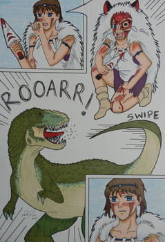 Godzilla x San Comic pg 3
